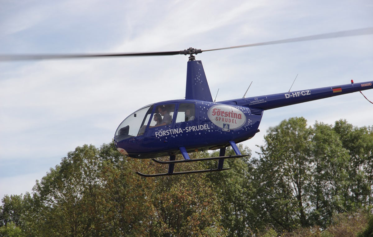 Hochzeitsrundflug Giebelstadt