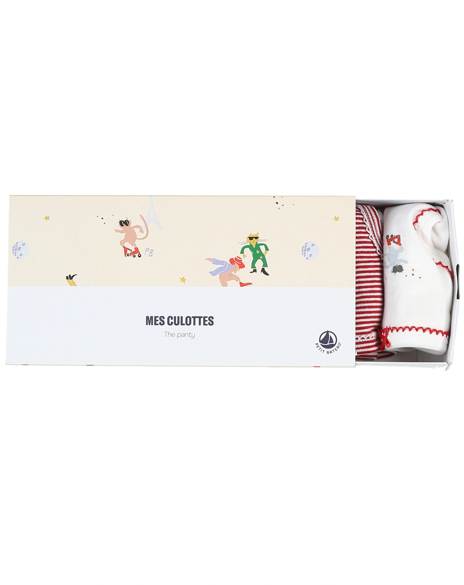 Slip FUNKY 5er-Set in bunt