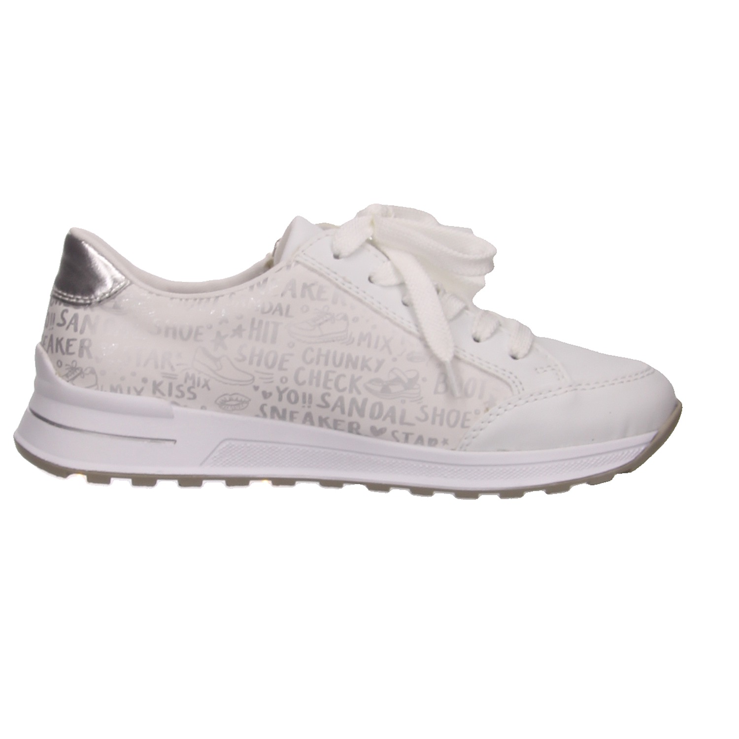 Rieker Sneaker weiß weiss/weiss kombi