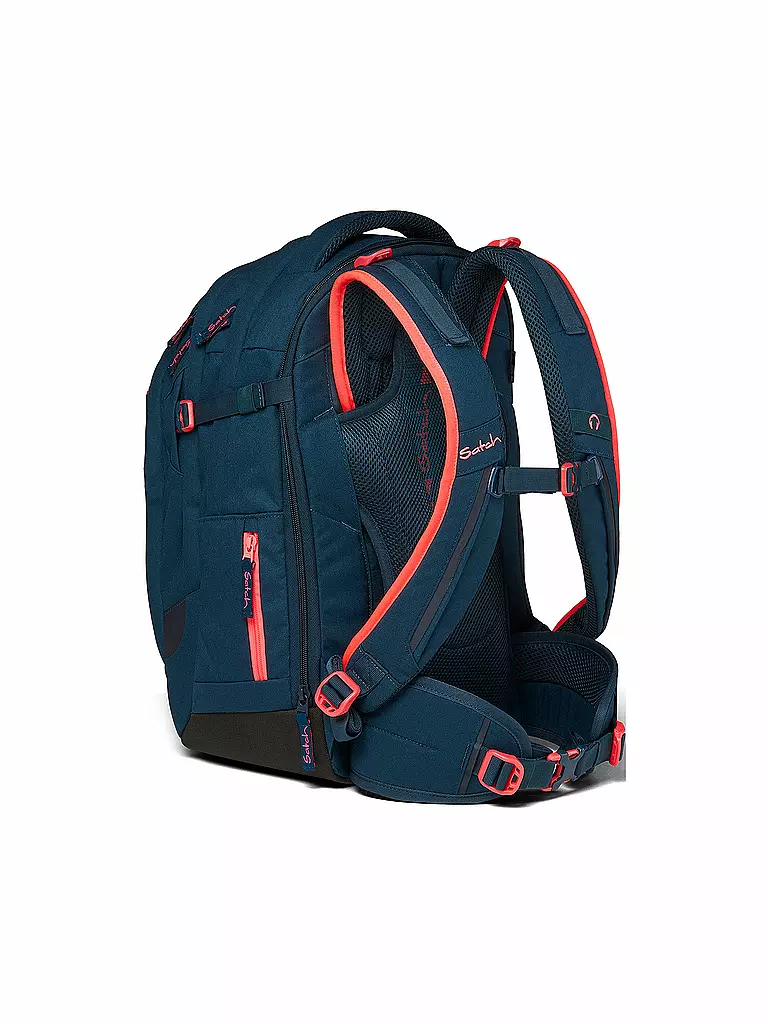 SATCH Schulrucksack Satch Match Pink Phantom grau