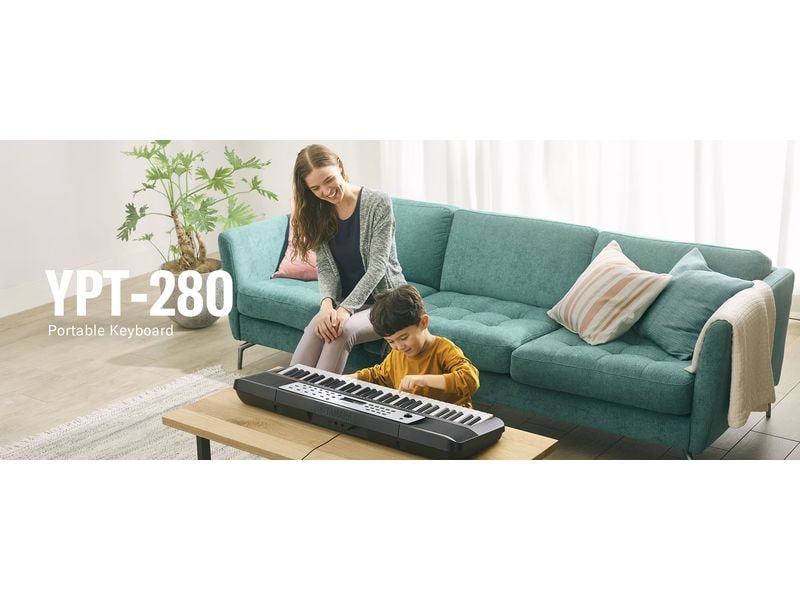 Yamaha Keyboard YPT-280 Tragbares Einsteiger Keyboard