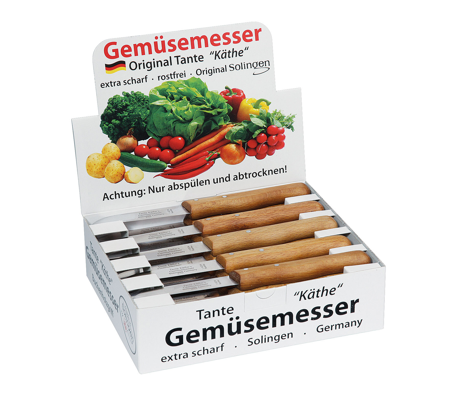 ZASSENHAUS Gemüsemesser TANTE KÄTHE