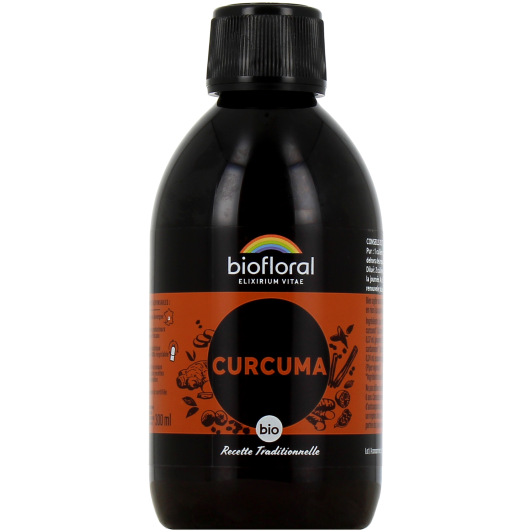Biofloral élixir concentré de curcuma bio - Confort articulaire