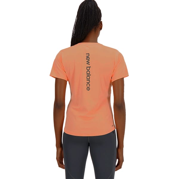 T-shirt trail NEW BALANCE IMPACT RUN AT N-VENT TEE W SOLAR FLARE