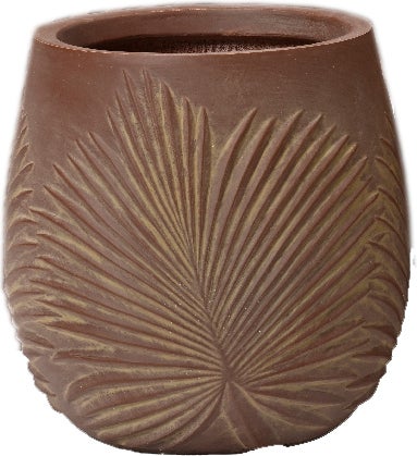 Decoris bloempot Axel paars D 23 H 23 cm