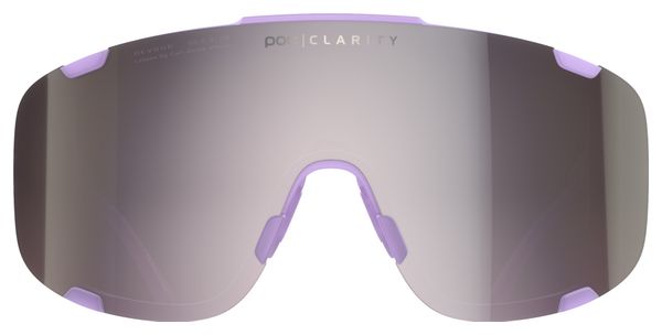 Lunettes Poc Devour Purple Translucent / Violet Silver Mirror