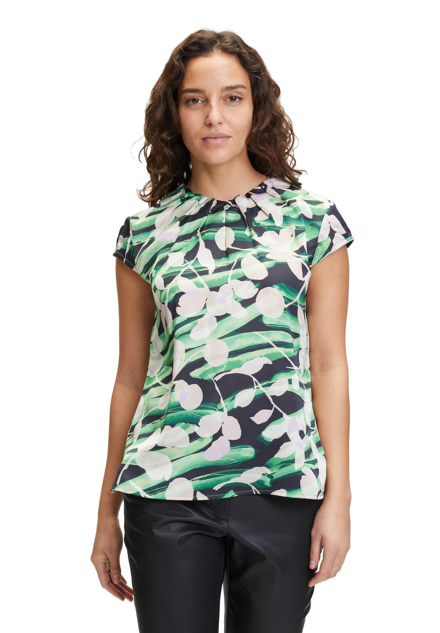 Betty & Co| Damen Schlupfbluse kurzarm