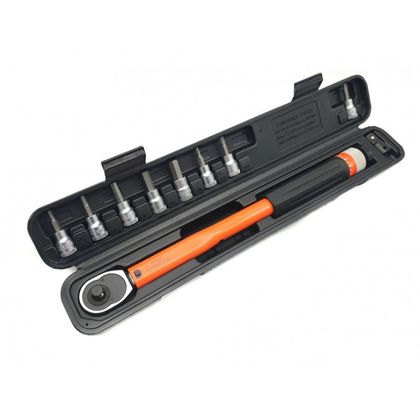 Clé dynamométrique Brazoline 12 -60Nm (coffret 10 pièces) Universel - Noir