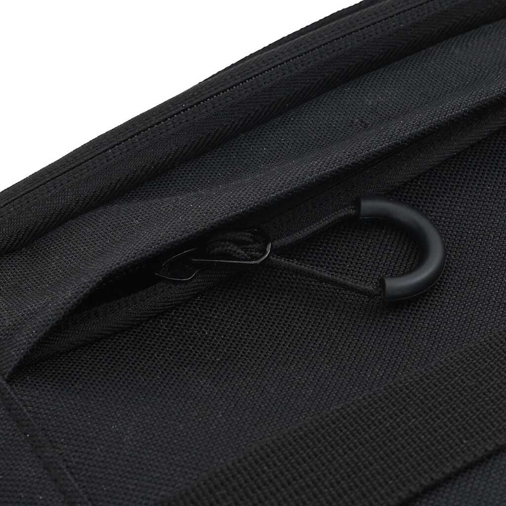 vidaXL Fietstas Zwart 38 x 21 x 16 cm Polyester