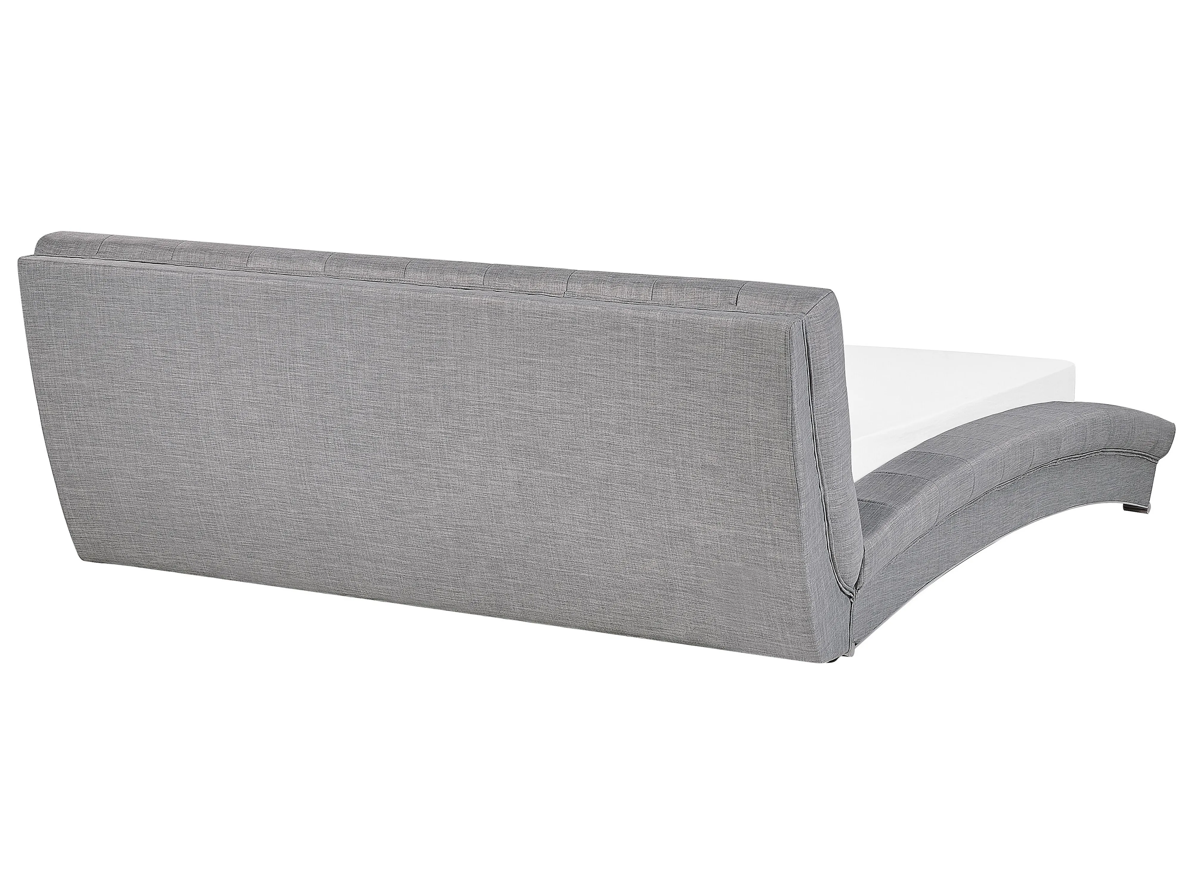Waterbed Stof LILLE 180 x 200 cm Grijs
