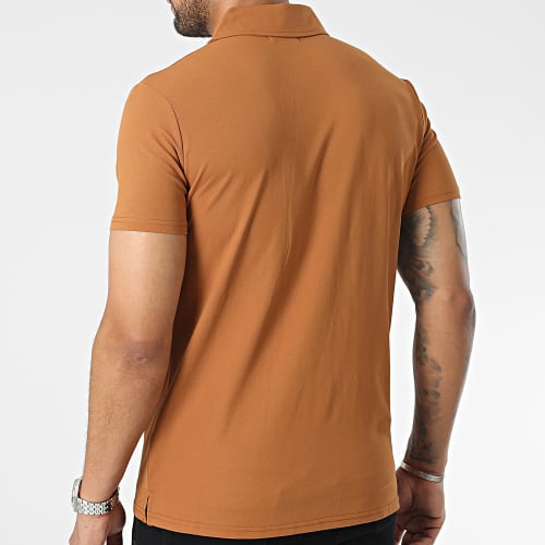 Polo Manches Courtes Camel