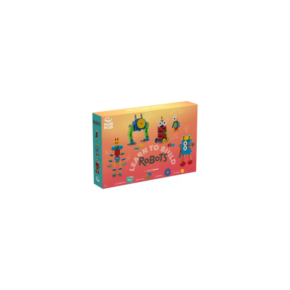 Plus-Plus Learn to build Robots - 250 stk.