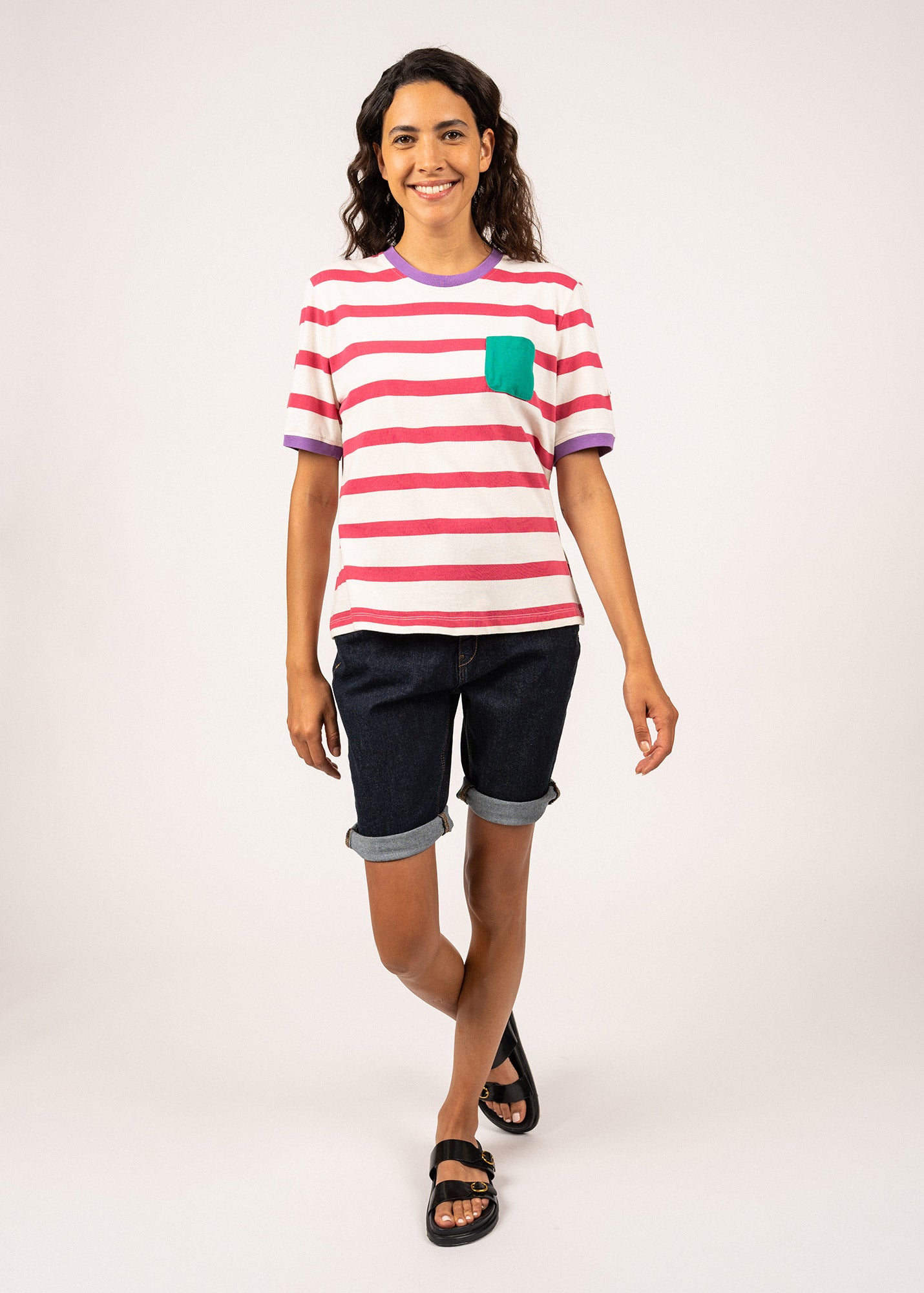 T-shirt rayé Selena
