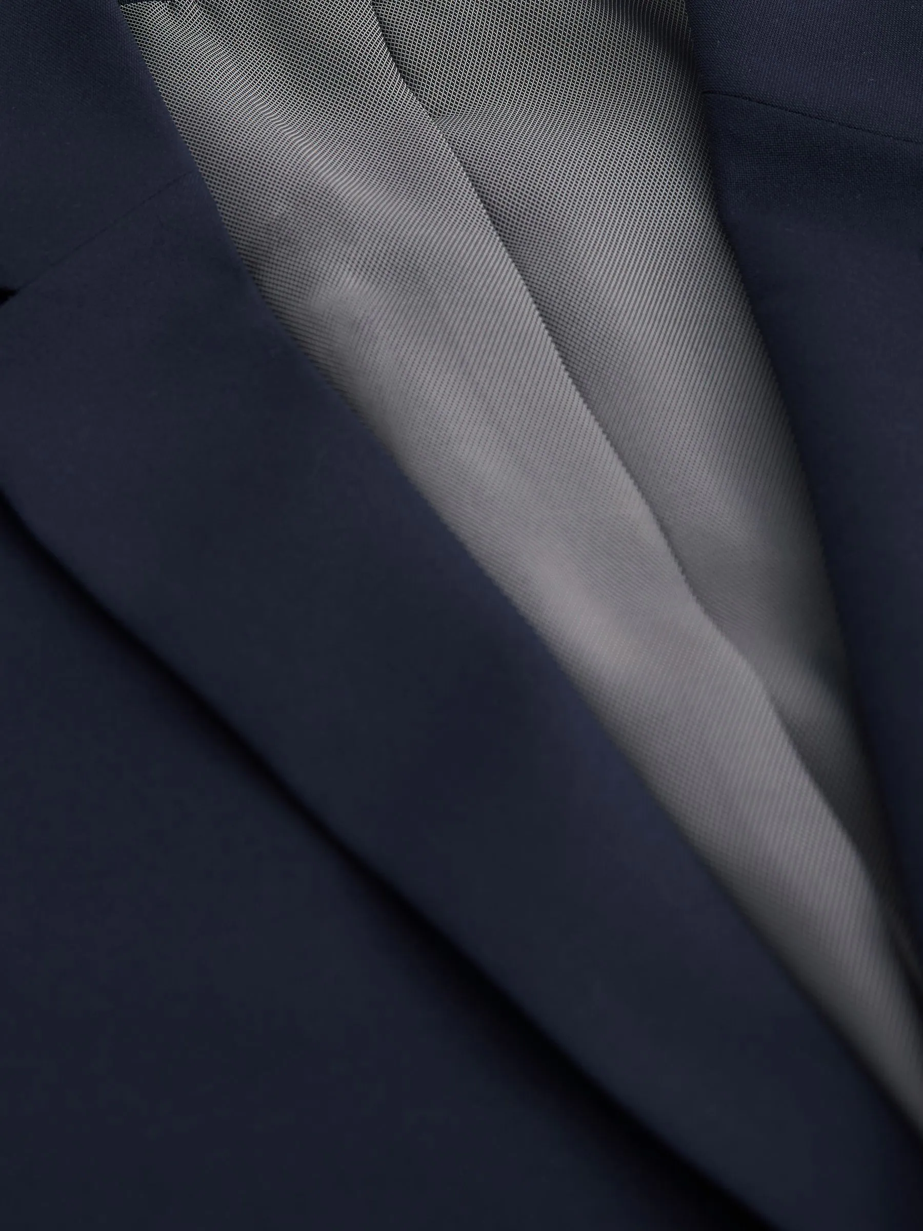 Donkerblauw - Slim Fit - Must-have kostuum: colbert