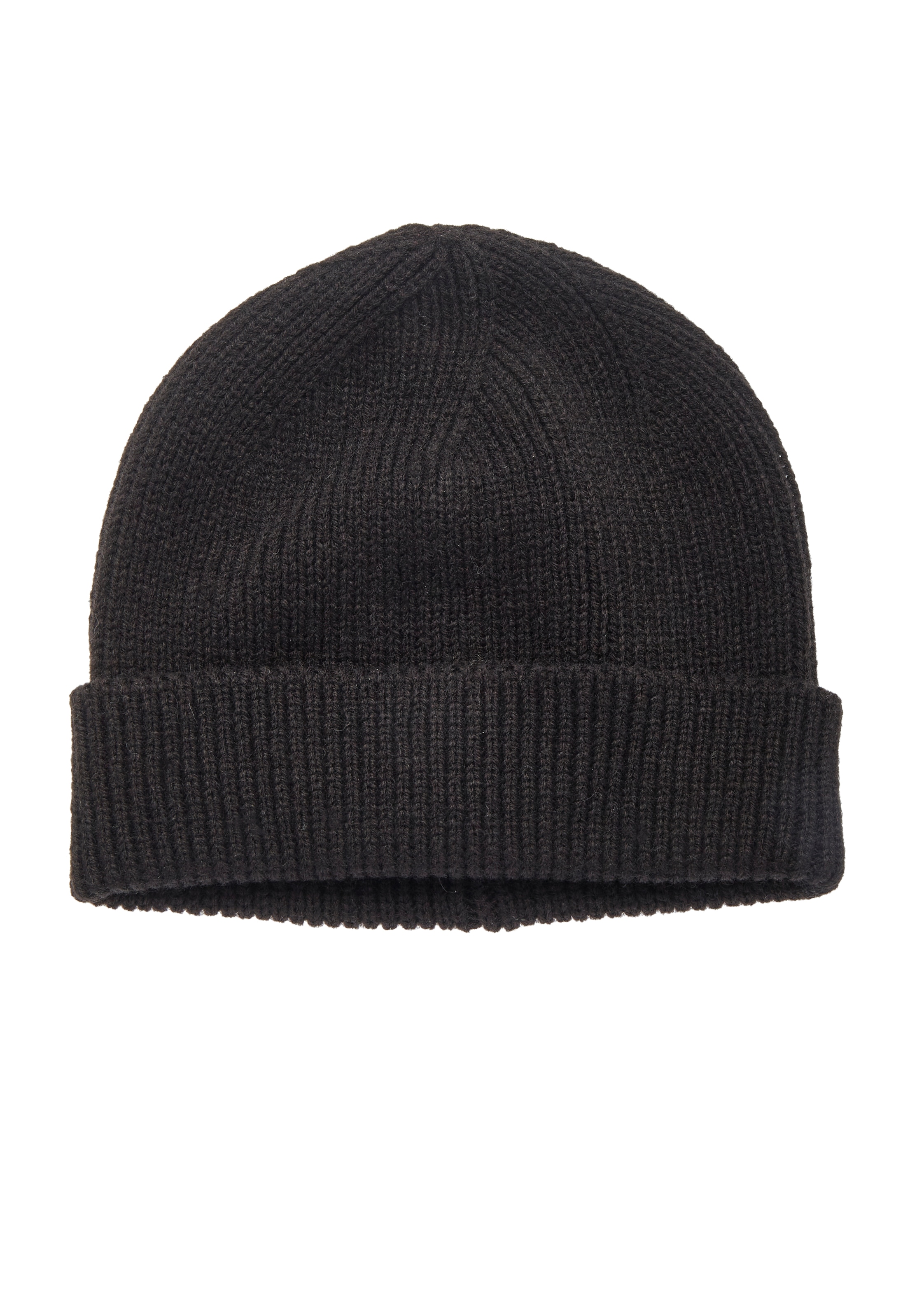 LASCANA Strickmütze , Beanie, Wintermütze, Wollmütze, Mütze, Grobstrick mit Umschlag