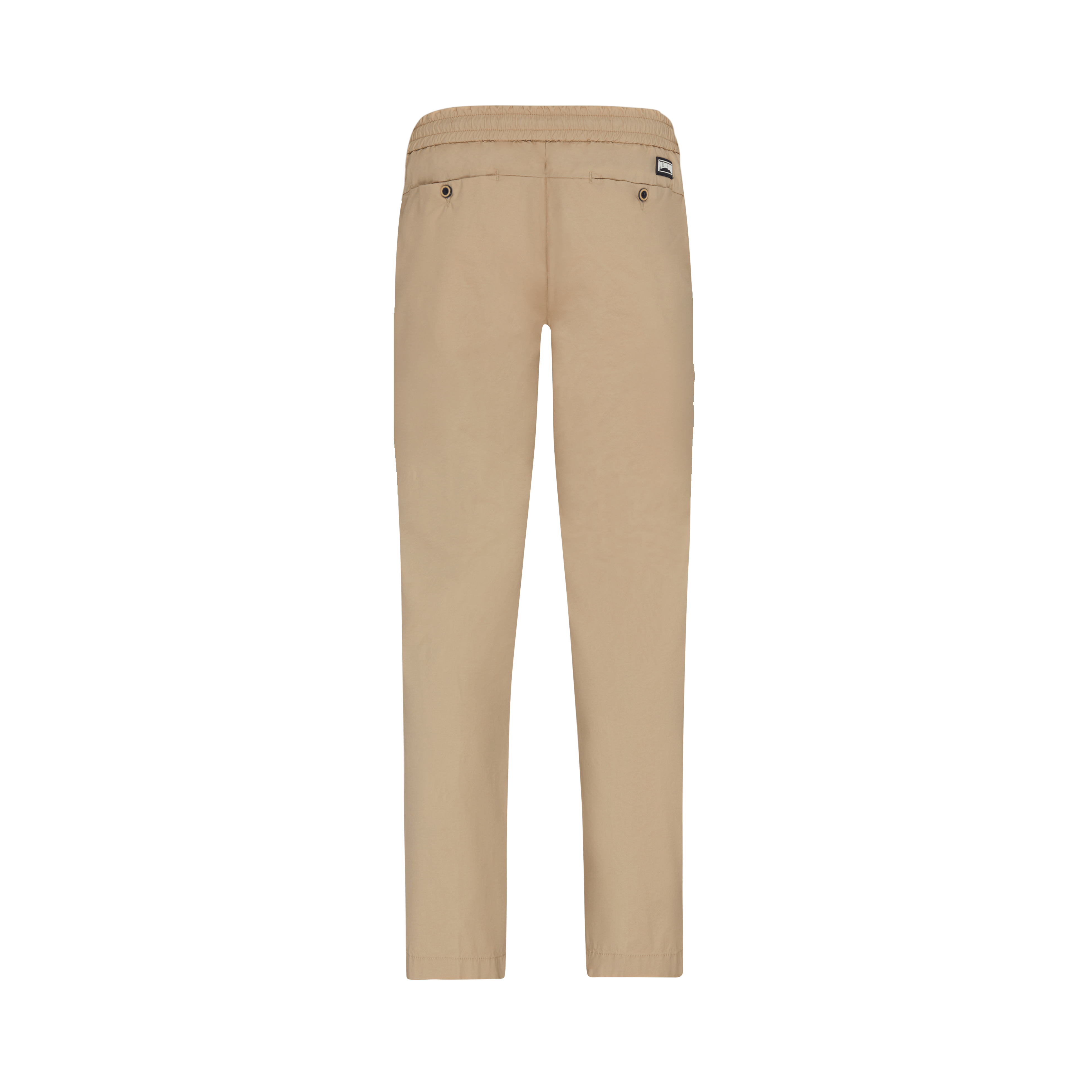 Pantalon Coton taille élastique homme uni