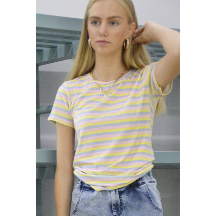 Costbart NINNA SS TEE Dusty blue