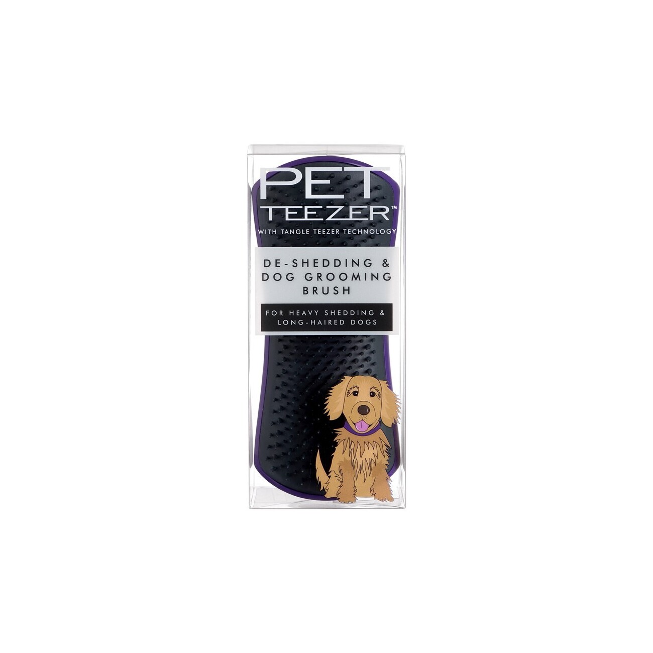 New Flag Pet Teezer De-shedding purple