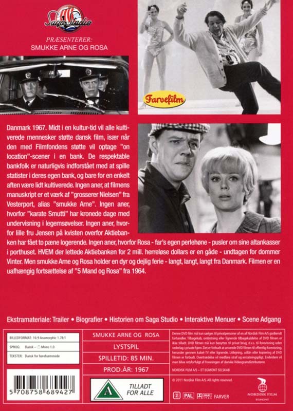 Smukke-Arne og Rosa - DVD