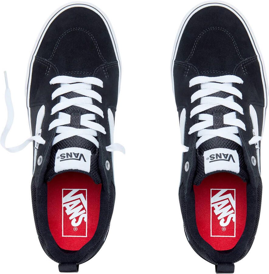 Vans WM Filmore Decon (SUEDE CANVAS)BLACK WHITE Unisex Sneakers (SUEDE CANVAS)B
