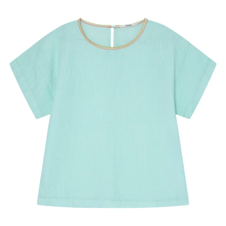 Dr Bloom Top Flake Lin | Bleu Clair