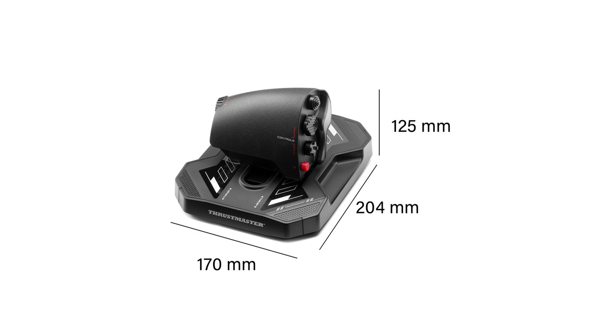ThrustmasterThrustmaster Sol-R 6 Throttle gaming gasregelaar  (Zwart)