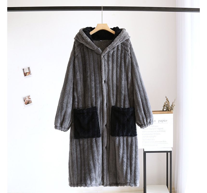 Somnus - Hooded Fluffy Pyjama Robe (Diverse ontwerpen)