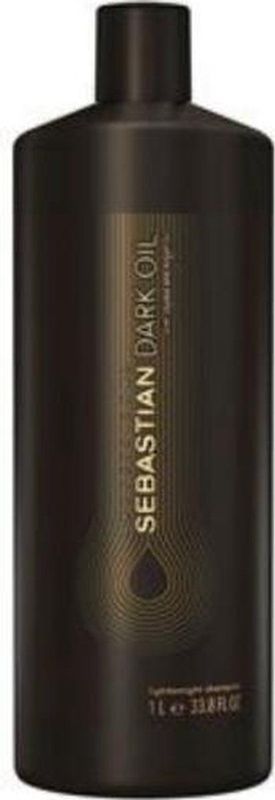 Sebastian Professional - Dark Oil - Hydraterende Shampoo - 1000 ml - Voor Glanzend en Zacht Haar