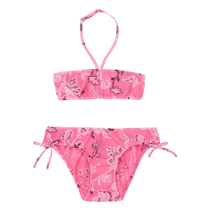 Sunchild Maillot de Bain 2 pièces Imprimé Marathi | Rose