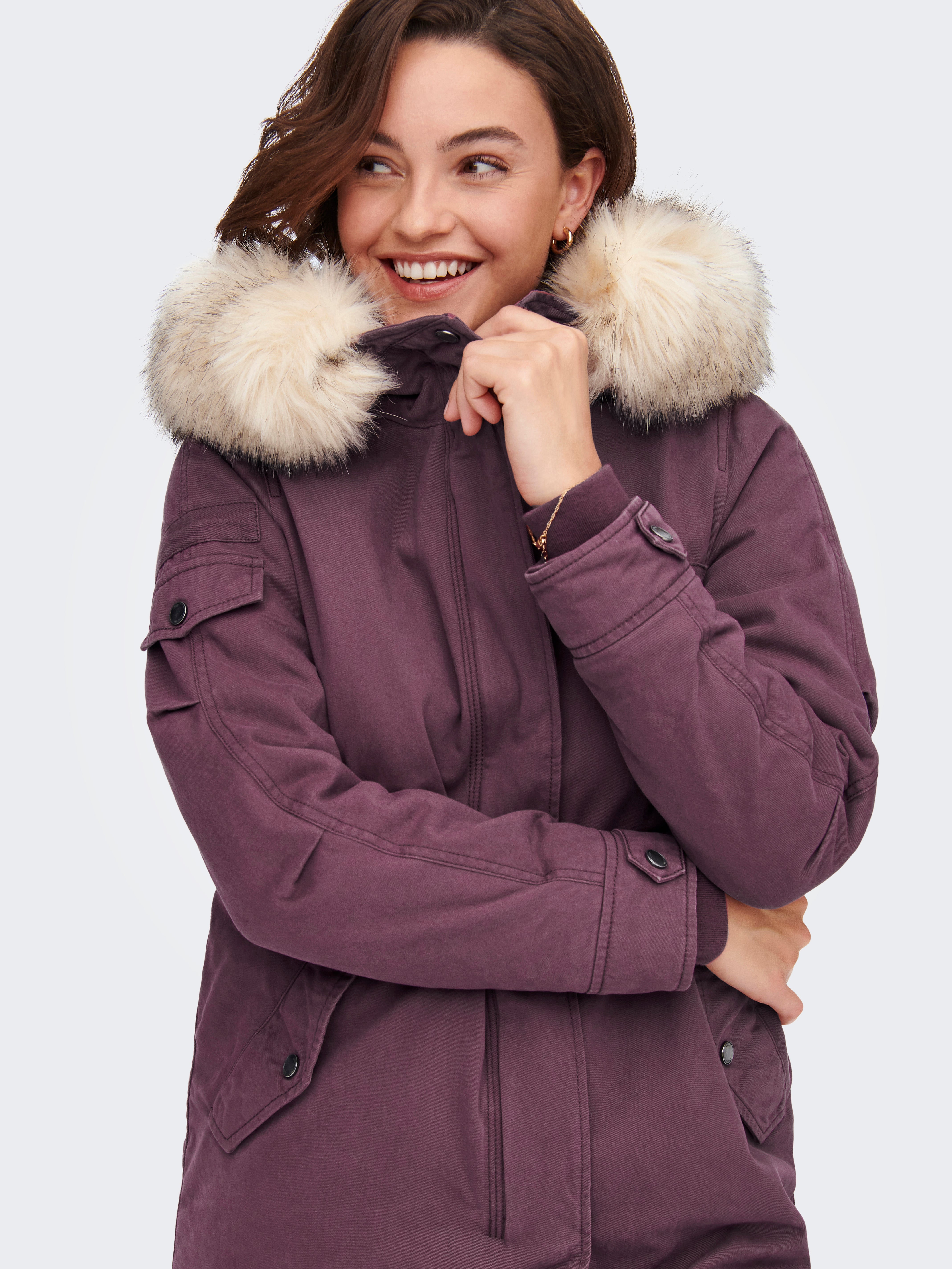 ONLMAY Jacke Eggplant