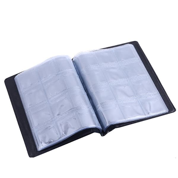 Valutamyntalbum Myntvalutasamling Binder Lommemynt - Rød