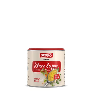 GEFRO Klare Suppe & universelle Würze