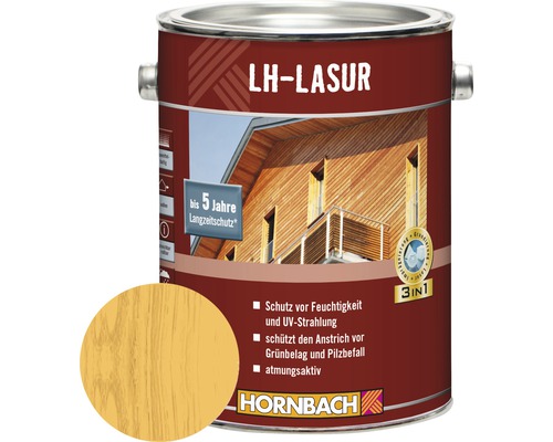 HORNBACH LH-Lasur grenen lariks 2,5 L