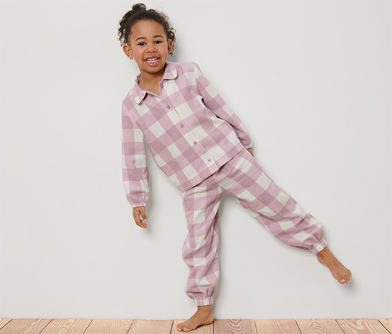 Kinder-Flanell-Pyjama