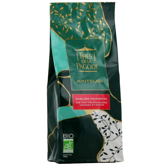Thés de la Pagode Sublime friandise : thé vert fruits rouges