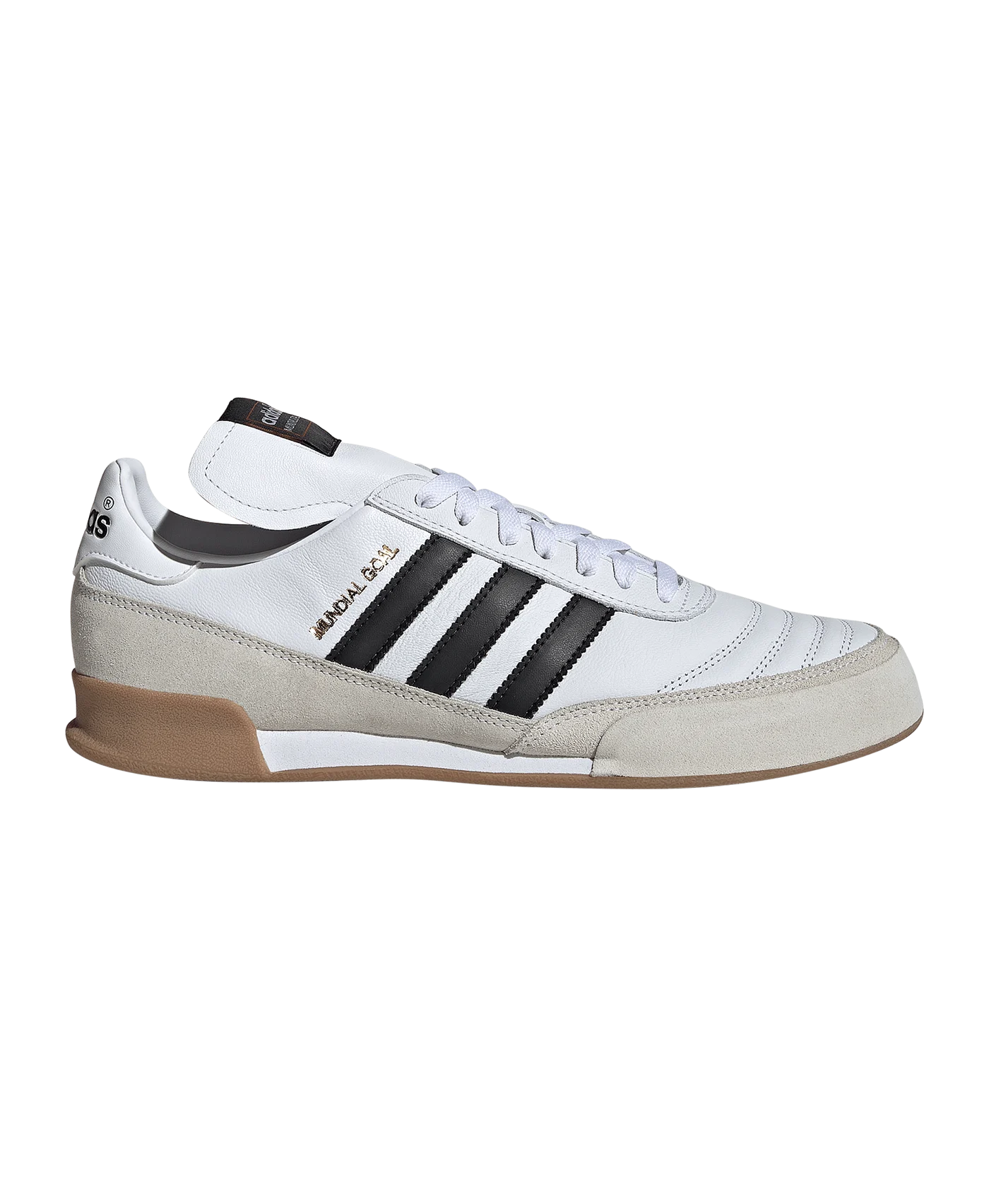adidas Mundial Goal IN Classics White Weiss Schwarz Gold