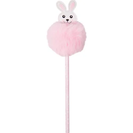 Die Spiegelburg Bleistift mit Pompom-Topper Fröhliche Ostern, 1 Stück, 2-fach sortiert