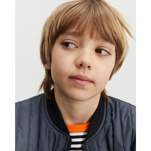 Mads Nørgaard Duo Rib Tobino T-shirt, White/Black, 14 år