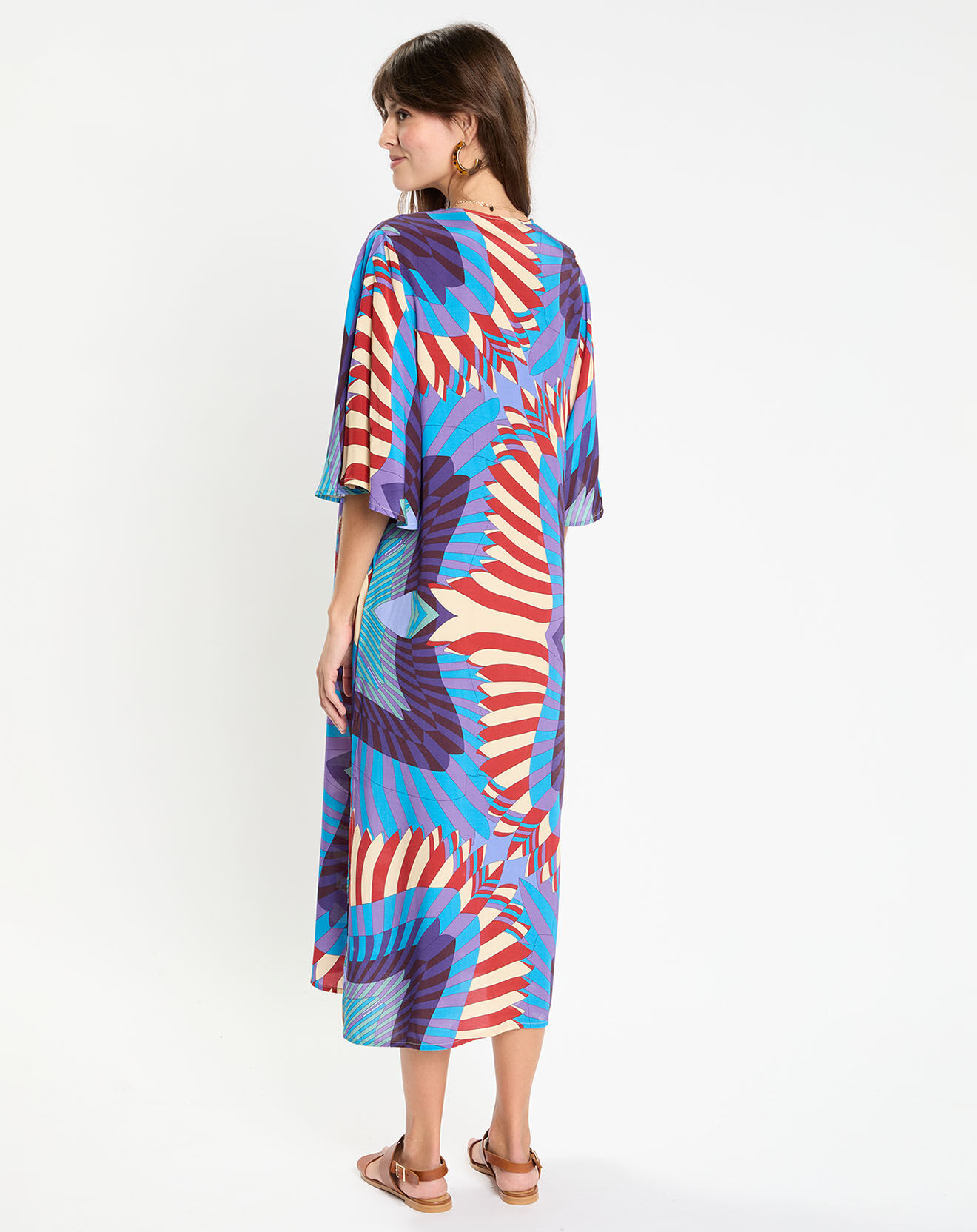 Lauren Vidal Robe Luna multicolore