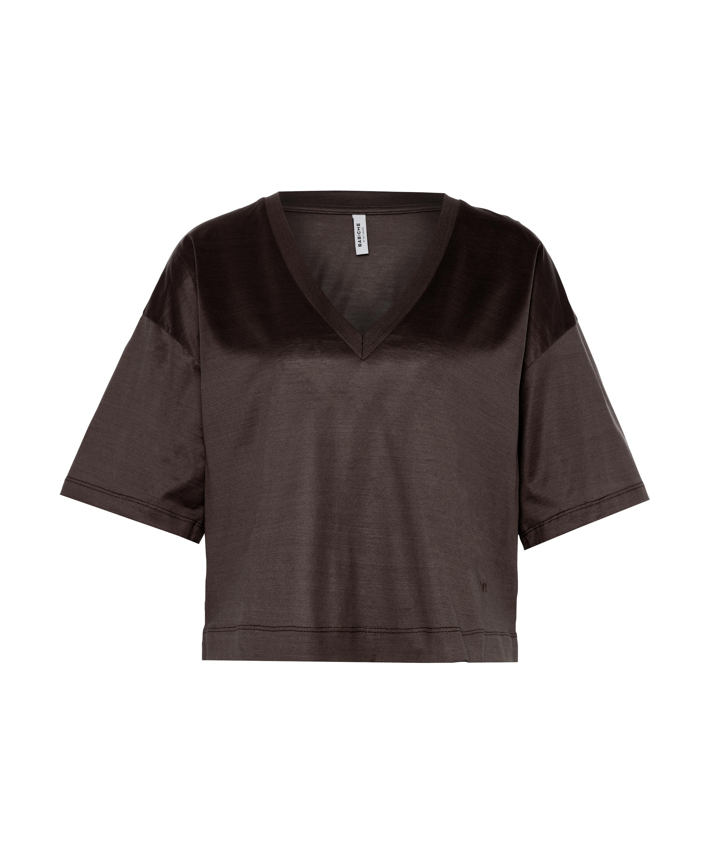 Babiche Dames T-shirt bruin