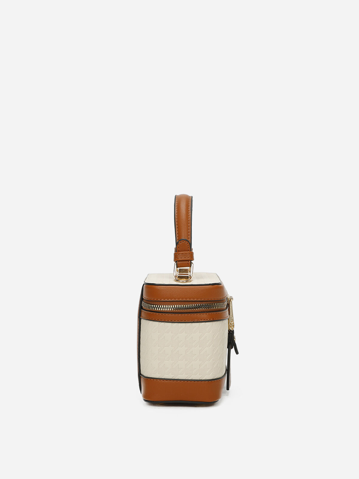 Petit sac vanity bi-matières- beige_et_marron