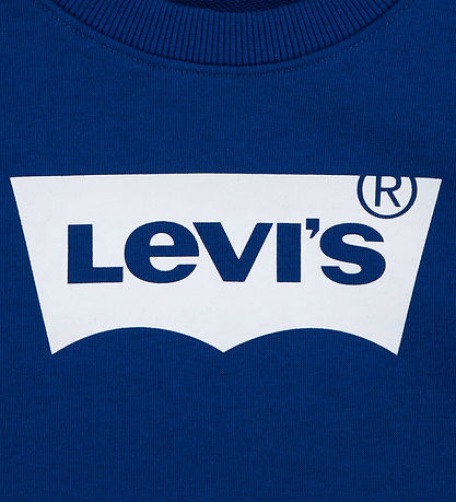 Levis Sweatshirt - Blau/Weiß