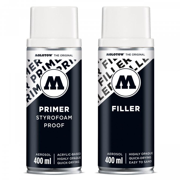 Molotow Urban Fine-Art, Grundierung und Filler