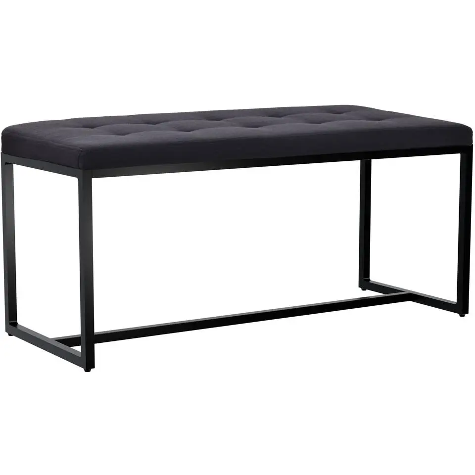 CLP 2-zits Bankje Barci 100 cm - zwart