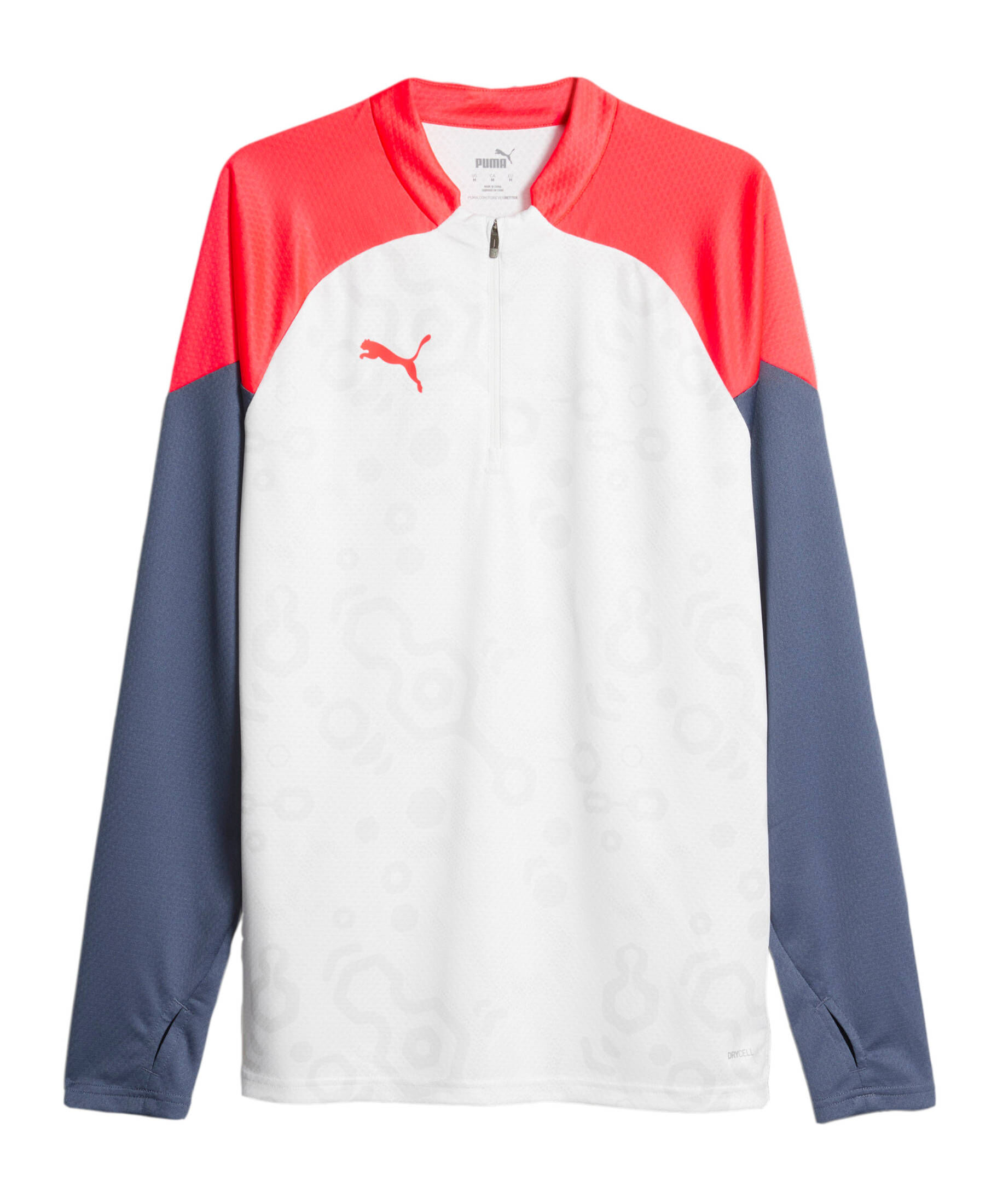 Puma| Herren Fußball - Textilien - Sweatshirts individualCUP HalfZip Sweatshirt