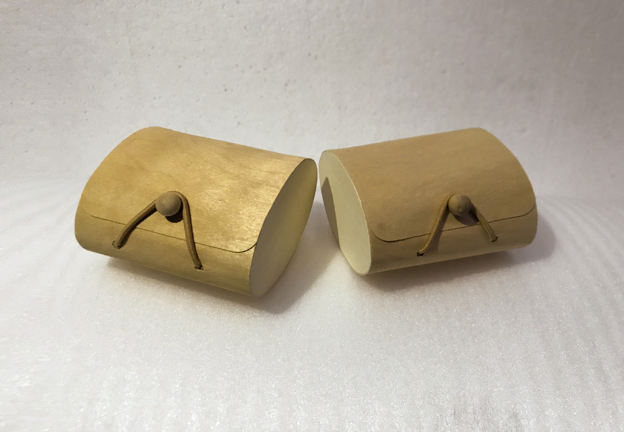 Box 'Trevis', Birkenfurnier, T 8 cm, B 8,5 cm, H 5 cm von fischer's lagerhaus