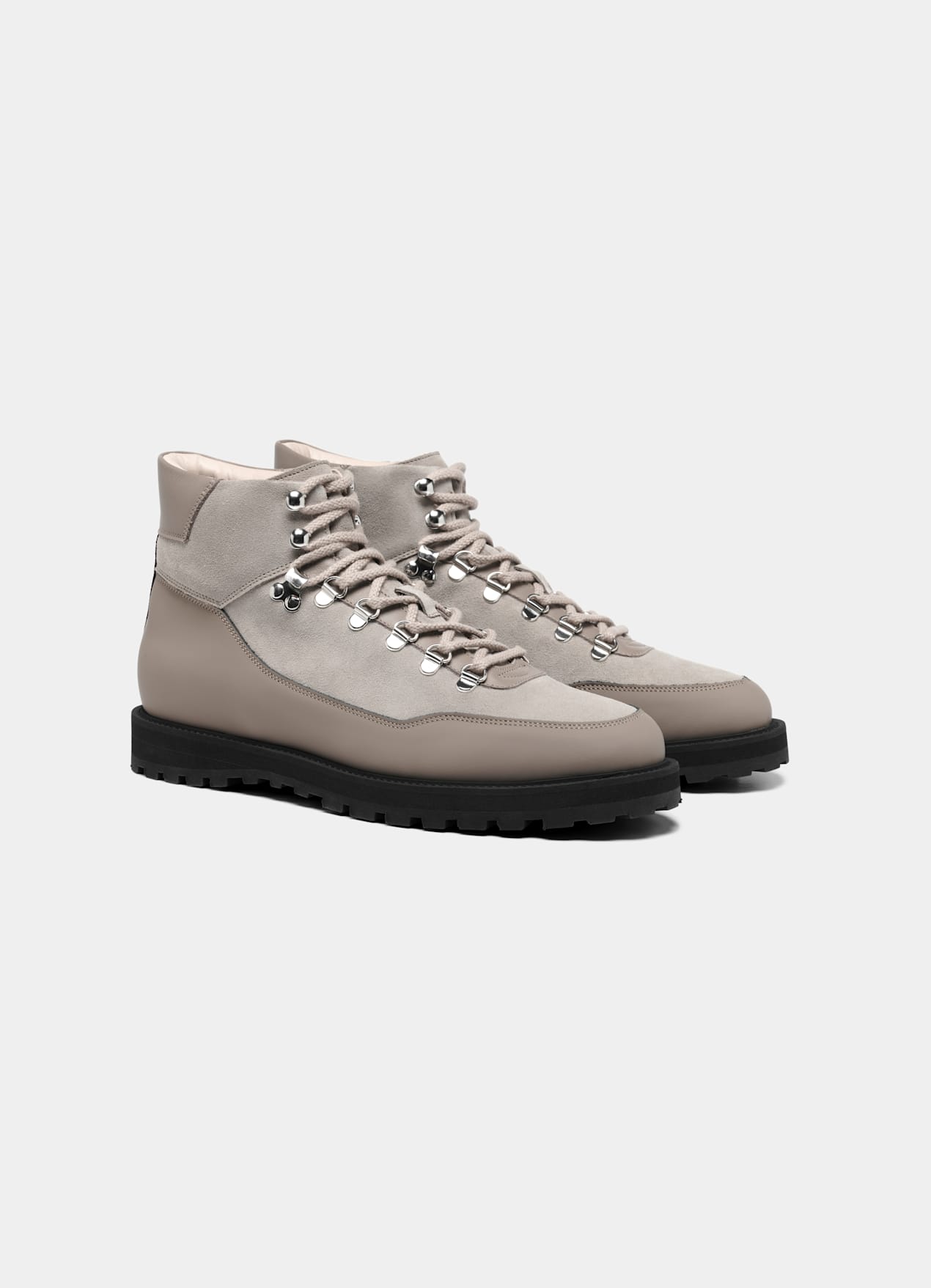 Bottines de marche sable