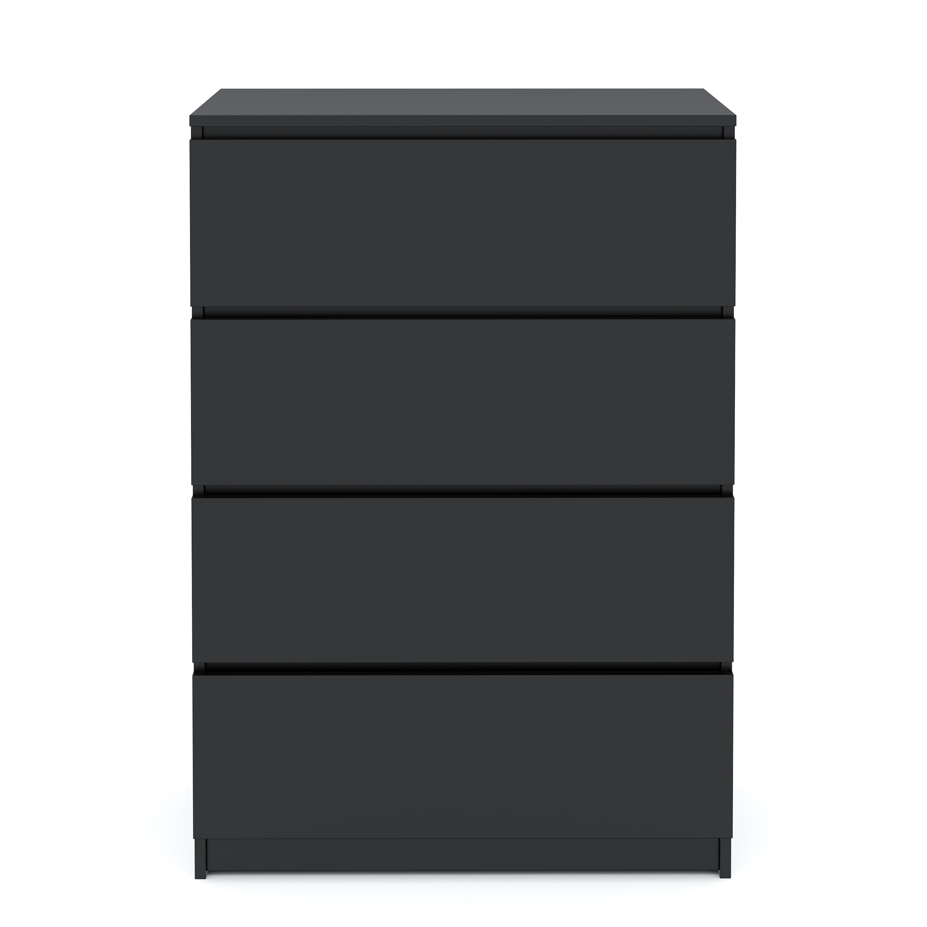 Kommode TALA 4 Schubladen 70 x 100 cm schwarz