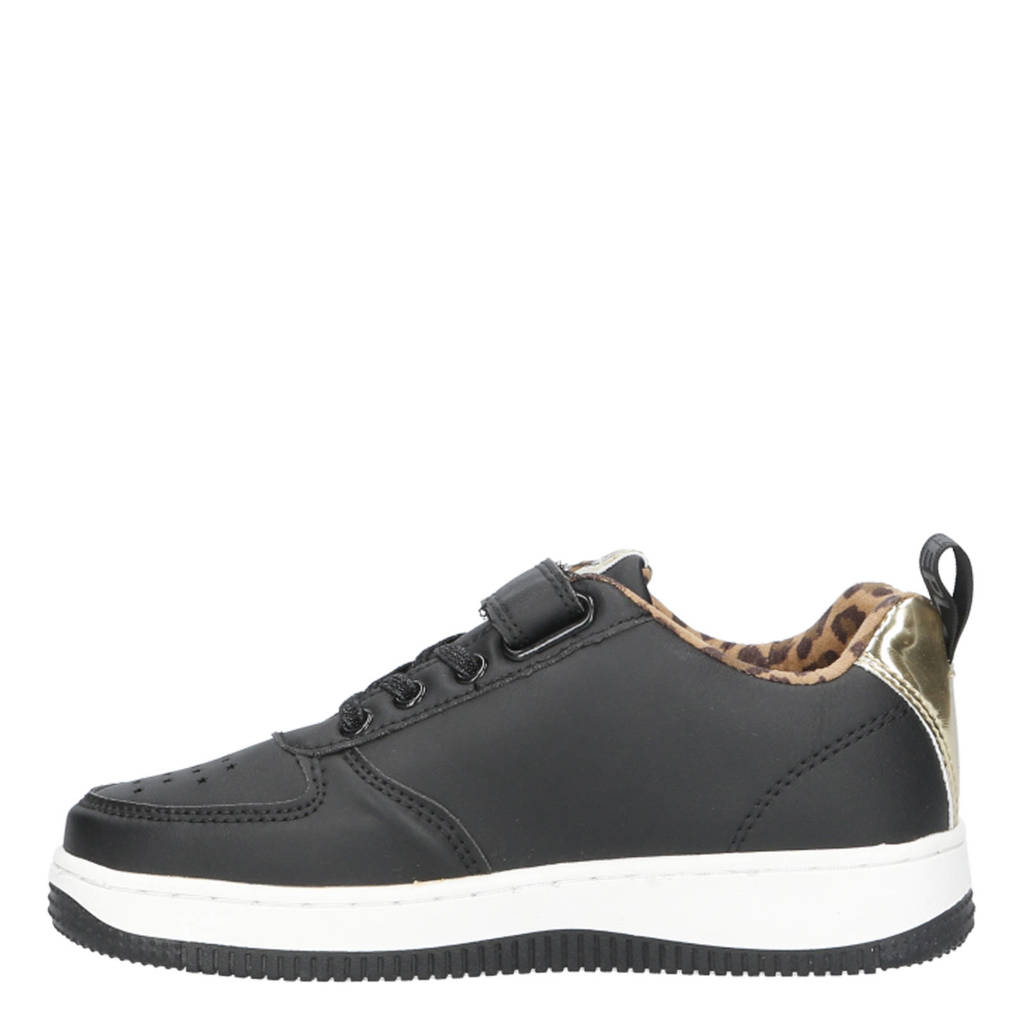 REPLAY Epic jrsneakers zwart/goud