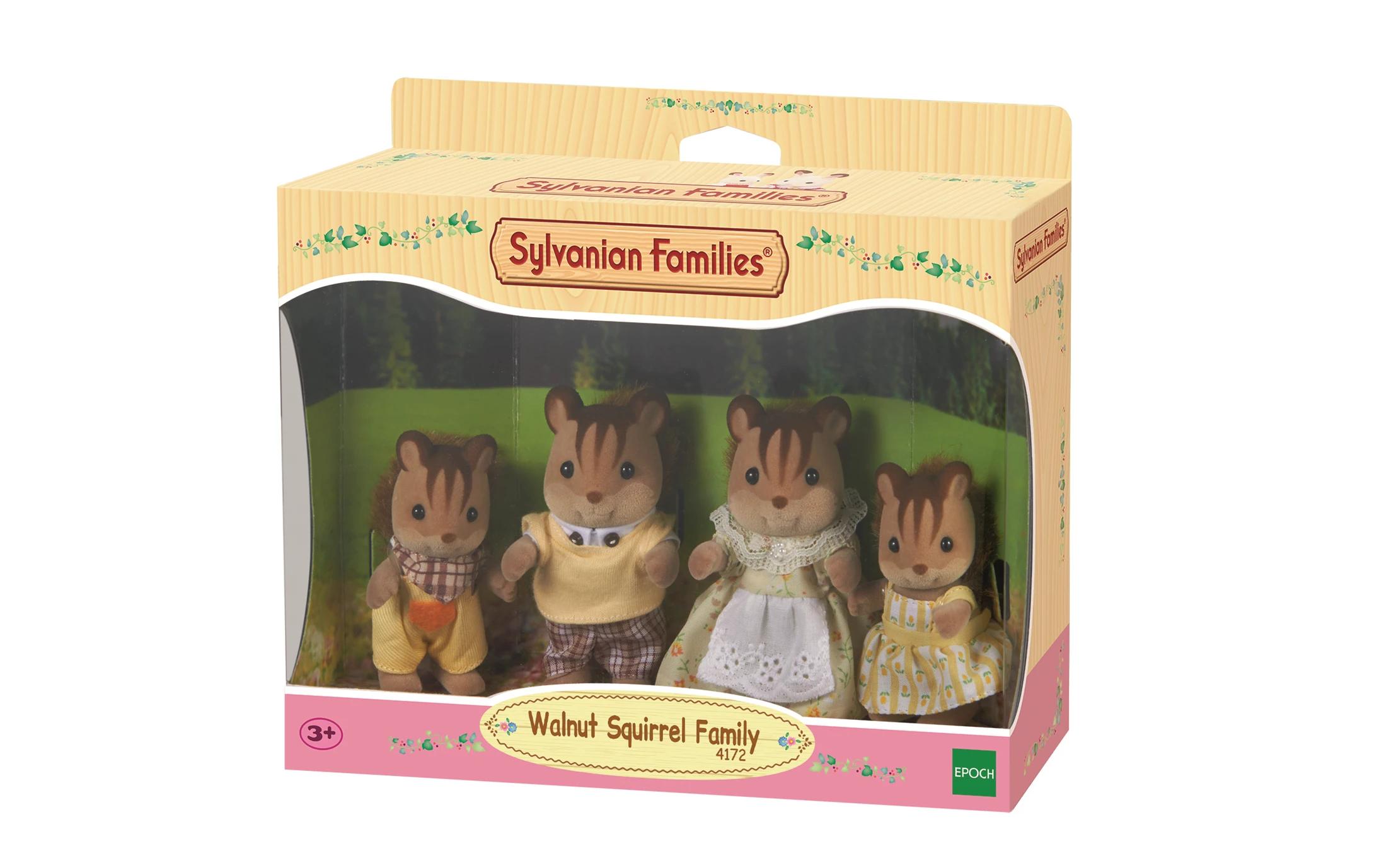 Sylvanian Families Walnuss Eichhörnchen FamilieFiguren